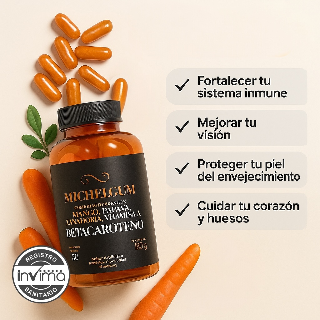 NUEVAS BETINA 🥕 Zanahoria + Betacaroteno