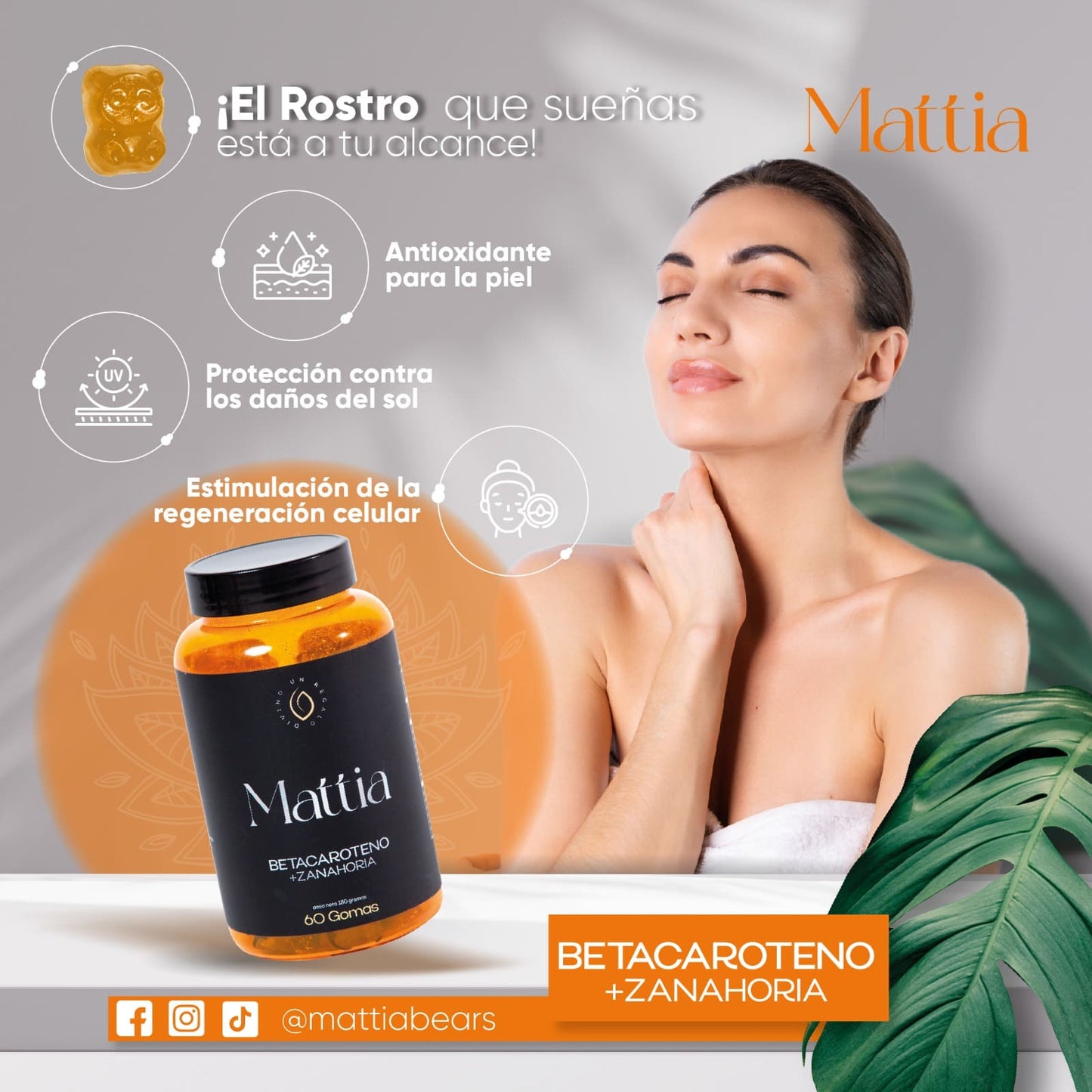 NUEVAS MATTIA Betacaroteno + Zanahoria