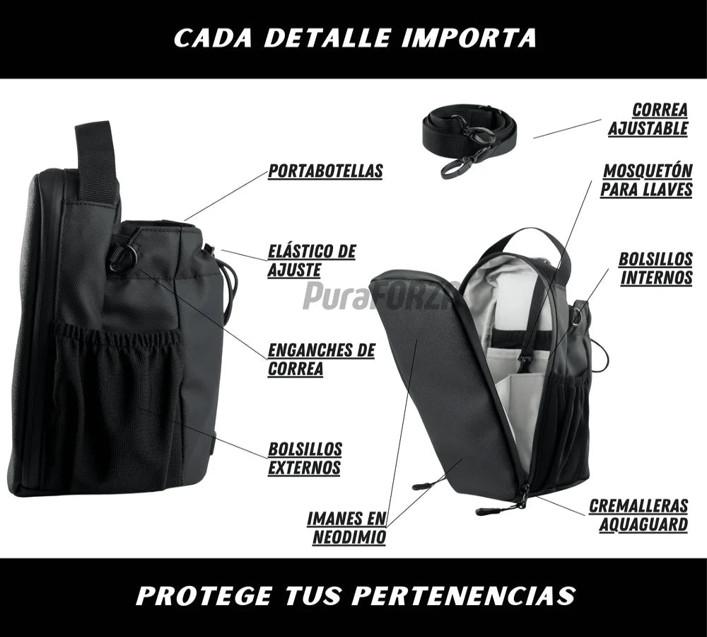 NUEVO BAGPRO® EL MORRAL MAGNETICO PREMIUM ✅ !Envío gratis!🚚